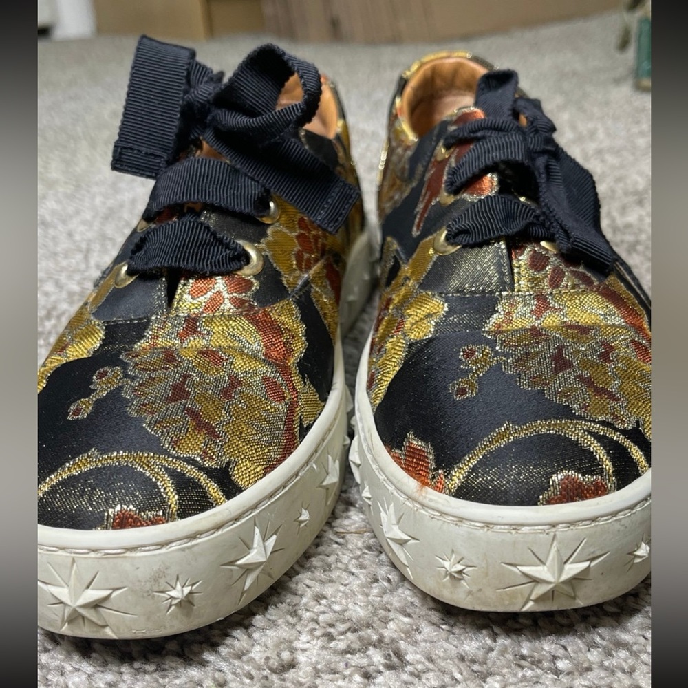 Aquazzura Printed Sneakers